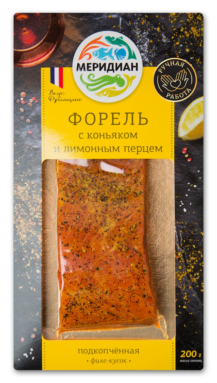 форель подкопченная русское море