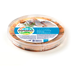 Herring fillet pieces in oil "Swedish" style