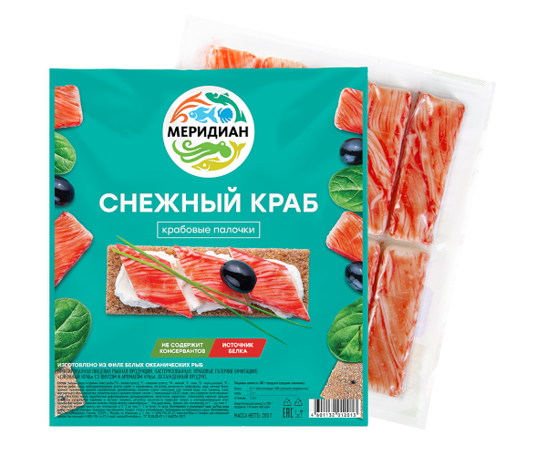 Crab sticks "Snow crab", 200 g