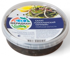 Sea cabbage salad "Sakhalin juicy", 250 g