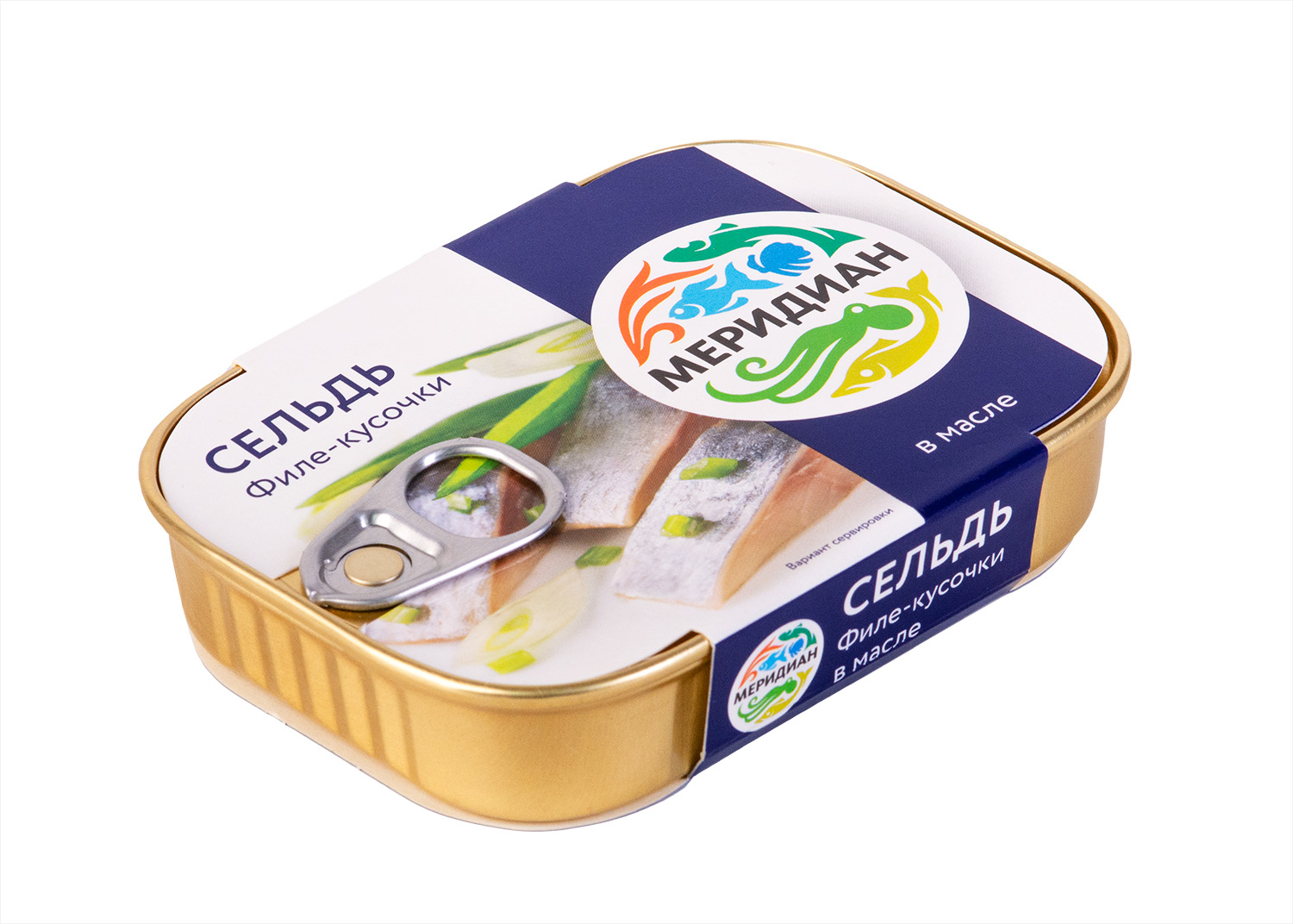 Herring fillet pieces in oil