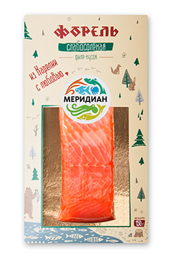 Trout salted fillet, 150 g