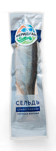 Сельдь слабосоленая, неразделанная