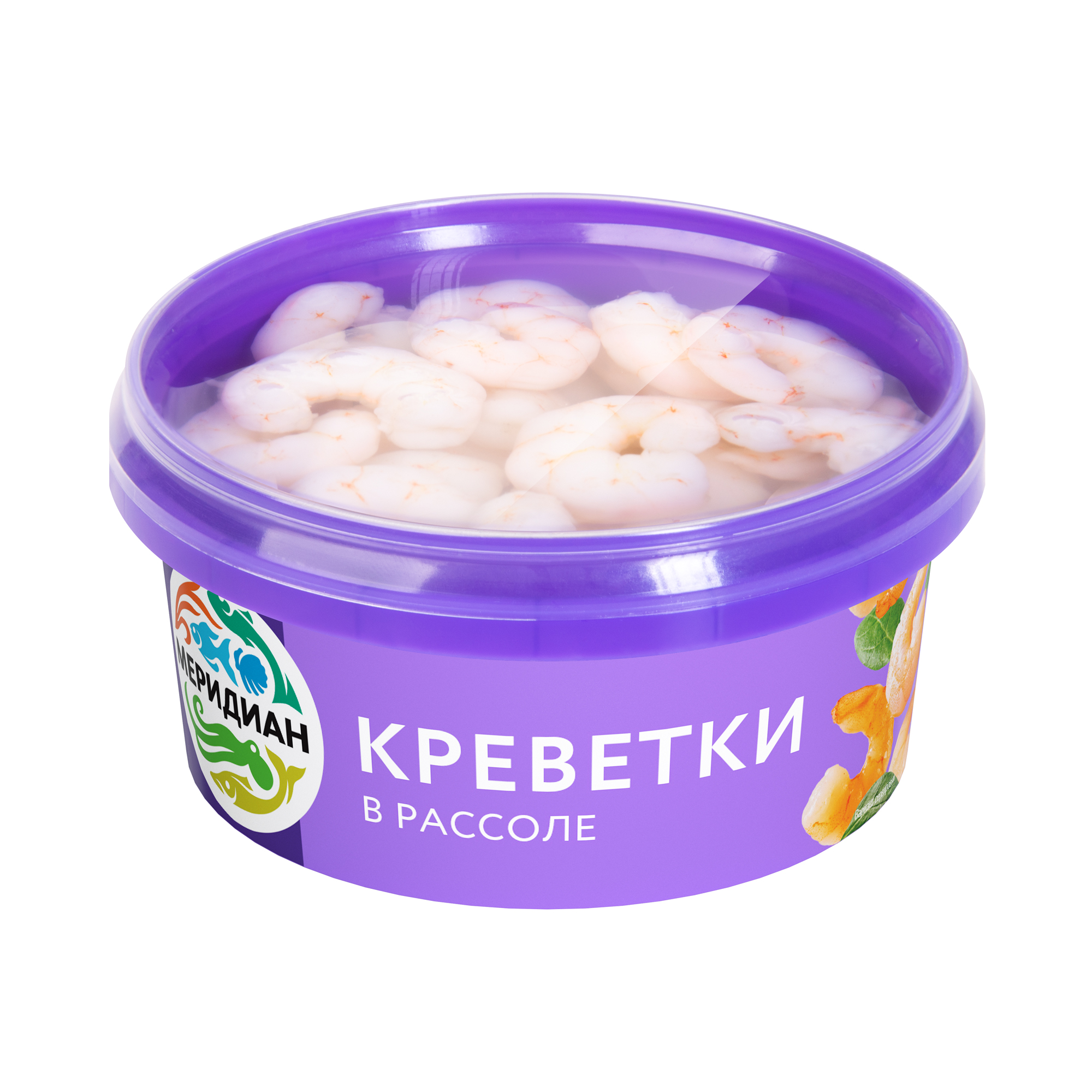 Shrimps in brine, 180 g