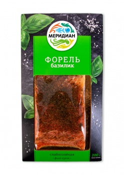 Форель филе-кусок слабосолёная «Базилик»