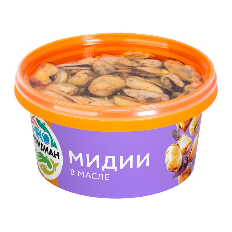 Mussels in oil, 430 g