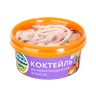 Рестайлинг упаковки морепродуктов и коктейлей «Меридиан»