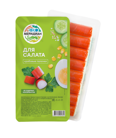 Crab sticks for salad, 200 g