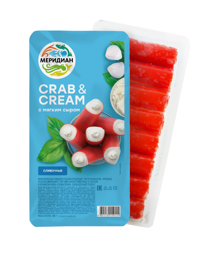 Crab&Cream  creamy, 200 g