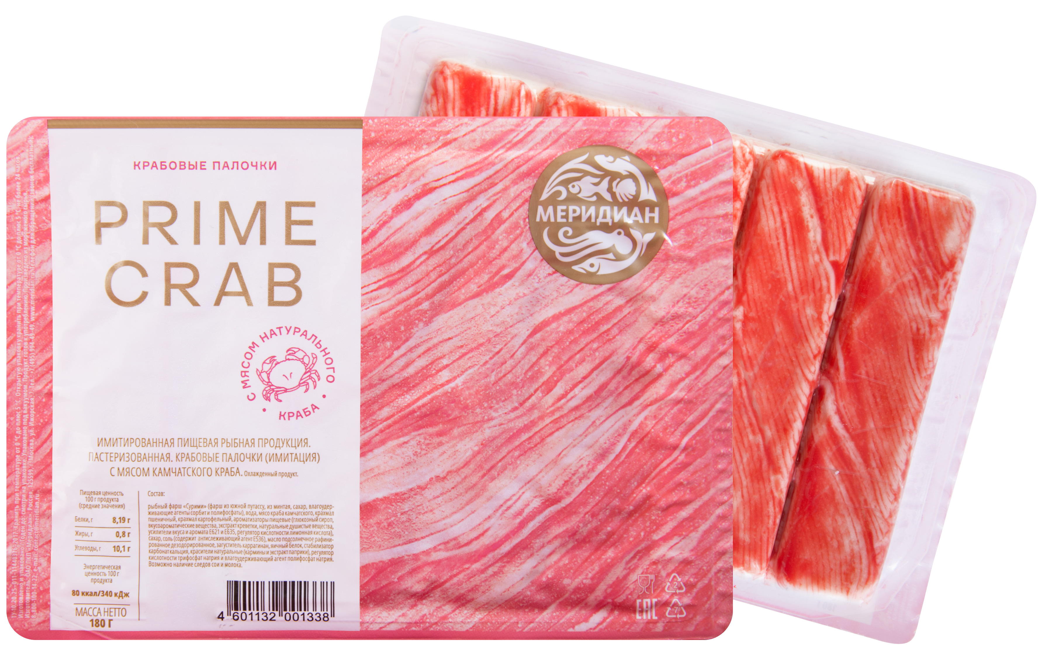 Crab sticks "Prime crab", 180 g