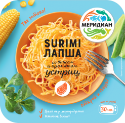 Сурими лапша со вкусом устриц Сурими лапша со вкусом устриц