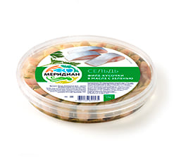 Herring fillet pieces in oil with herbs, 175 g