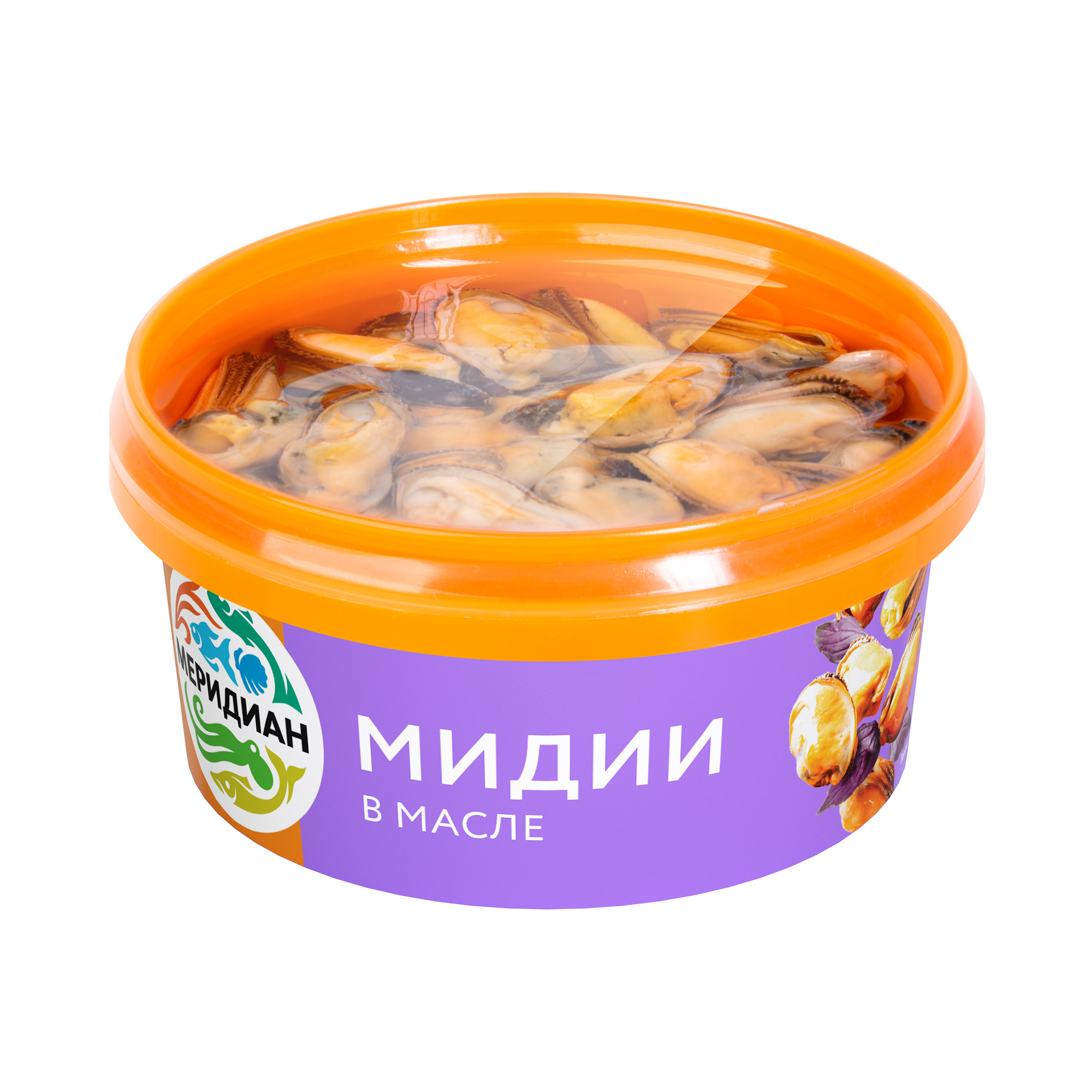 Mussels in oil, 180 g