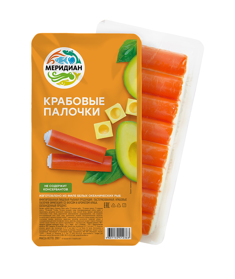 Crab sticks, 200 g