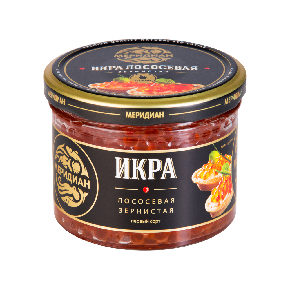 Икра лососевая, 210 г