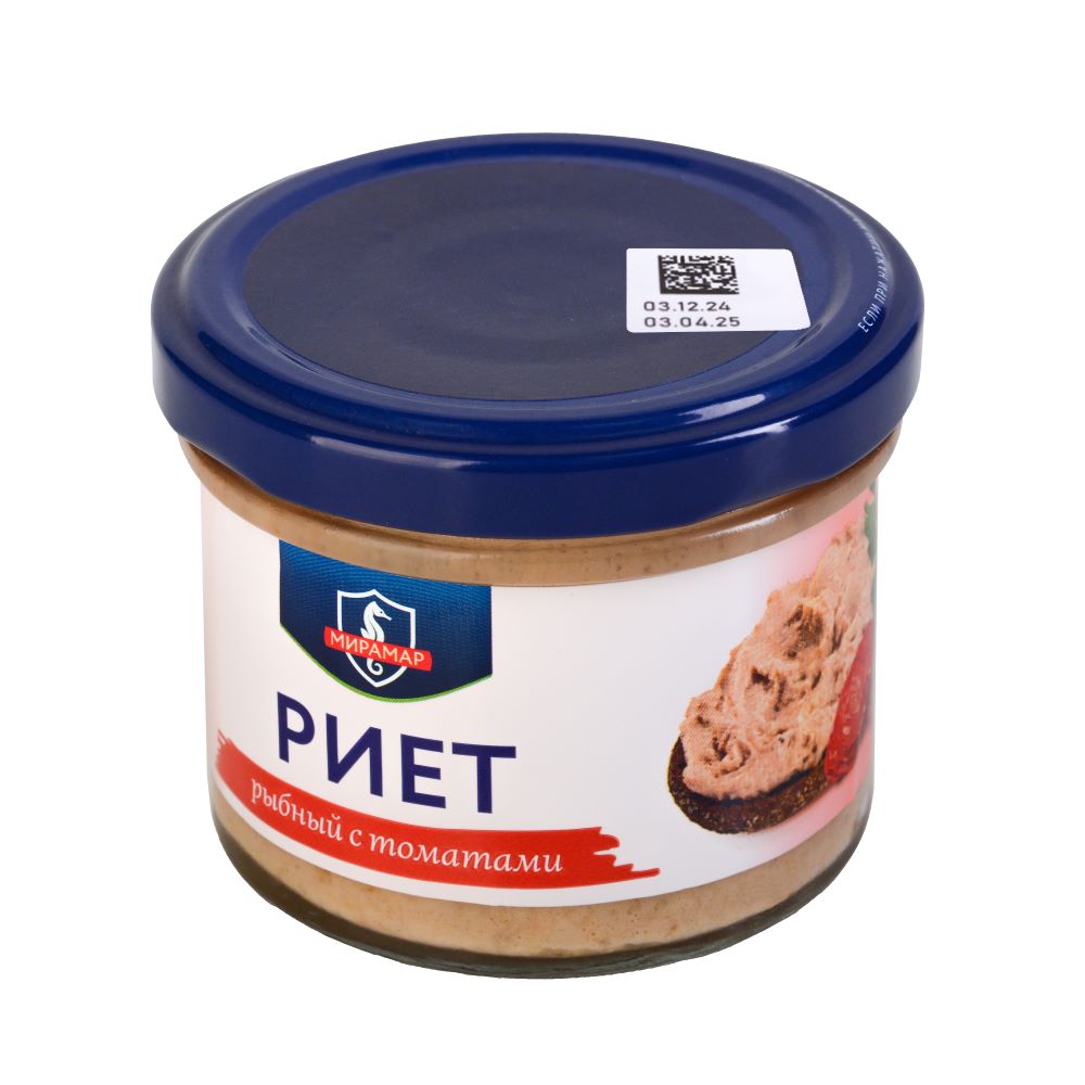 Риет рыбный с томатами