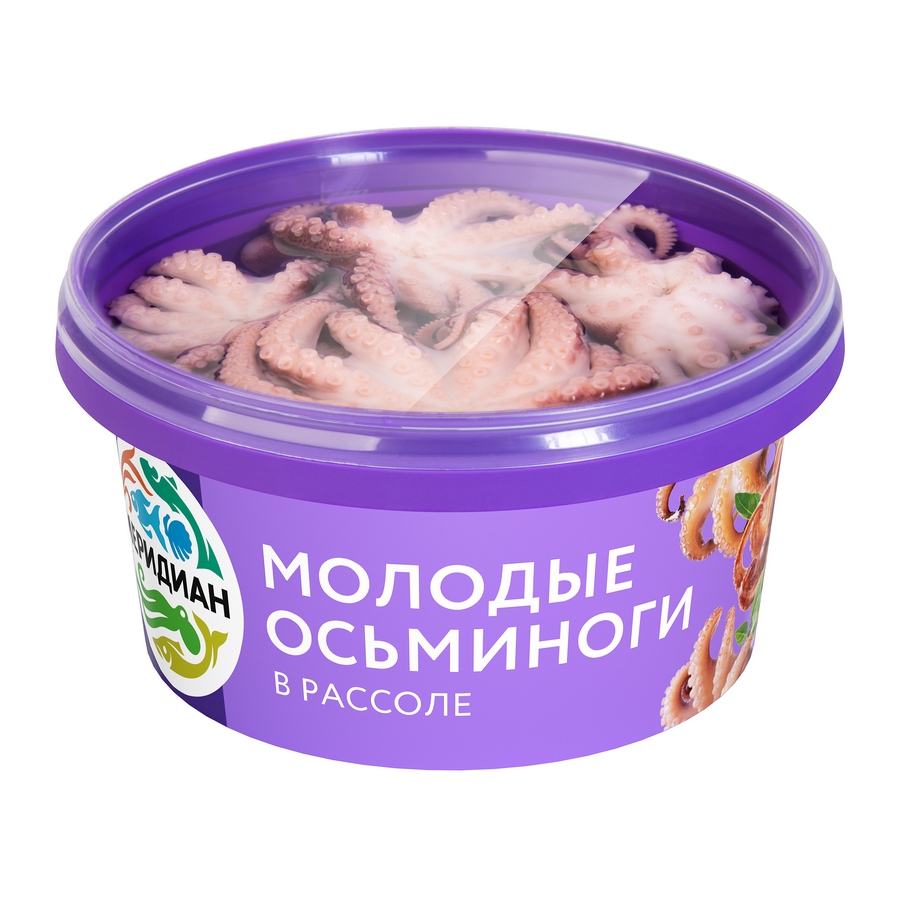 Baby octopus in brine, 430 g