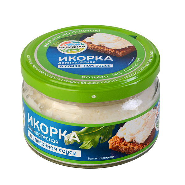 Икорка деликатесная в сливочном соусе