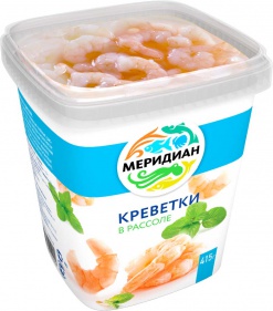 Shrimps in brine, 415 g